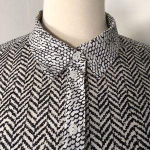 Apt. 9 1X animal print button up